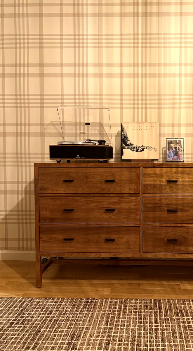 Boys Room — Plaid Wallpaper