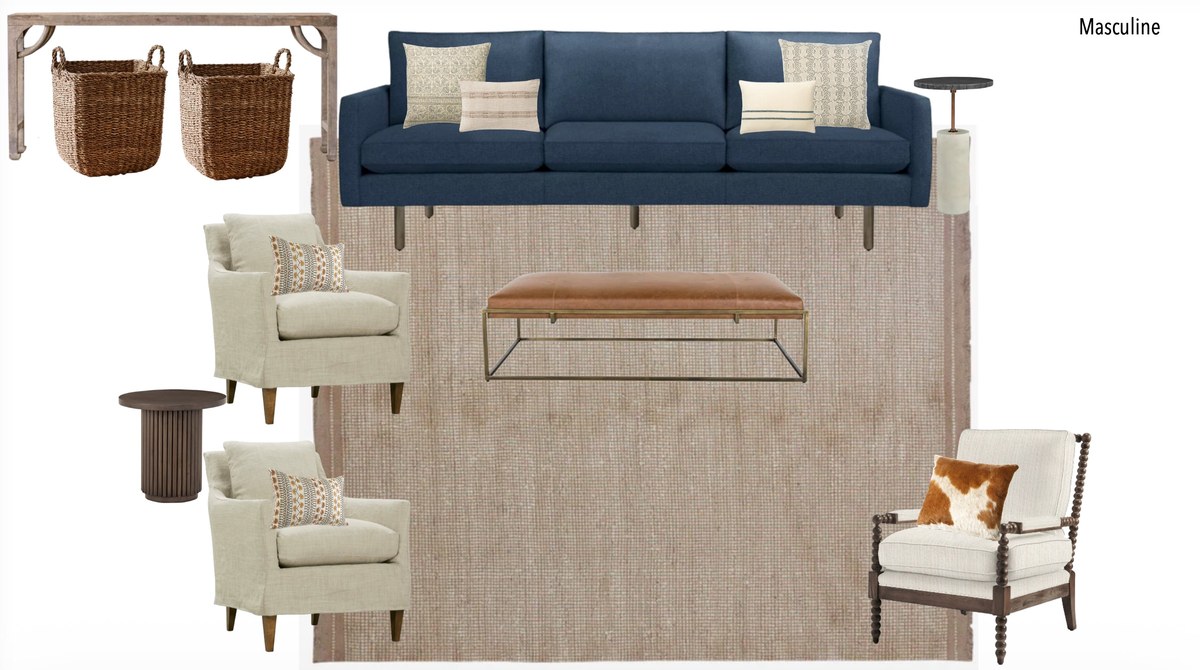 Living Room — Masculine