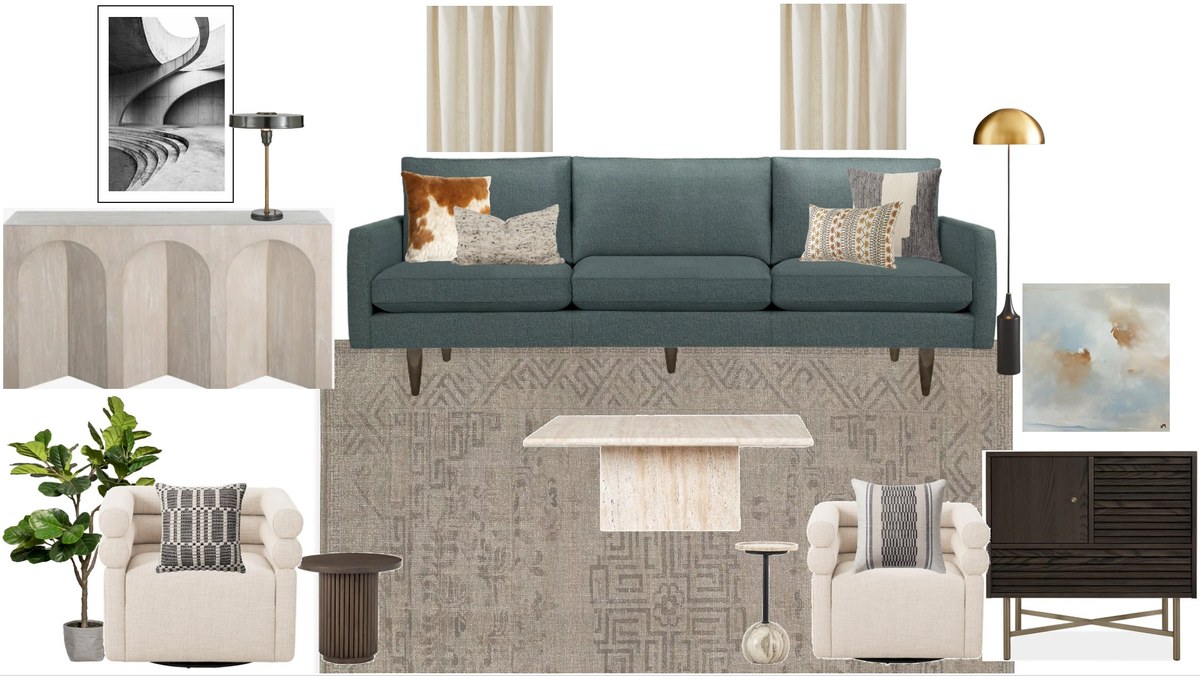 Living Room — Modern Organic
